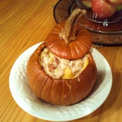 Stuffed Pumpkin (With Bacon Gruyere Stuffing)