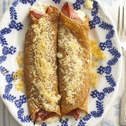 Ham and Cheese Crepes