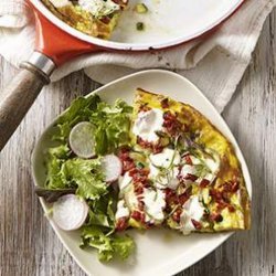 Frittata With Mozzarella (Frittata Di Mozzarella)