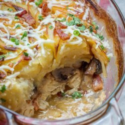 Mushroom Potato Casserole