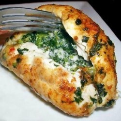 Spinach Stuffed Chicken Breasts