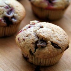 Raspberry Chocolate Muffins