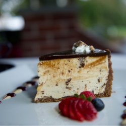 White Chocolate Heath Bar Cheesecake