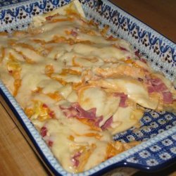 Reuben Pierogi Bake