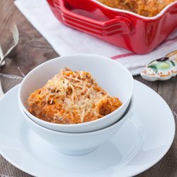 Cheesy Baked Spaghetti