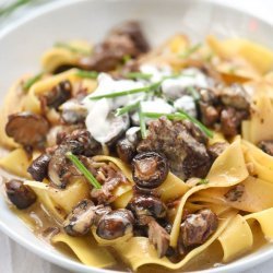 Mushroom Beef Stroganoff