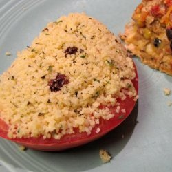 Herb Couscous Stuffed Tomatoes