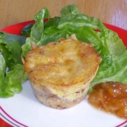 Crustless Leek, Bacon & Cheese Quiche