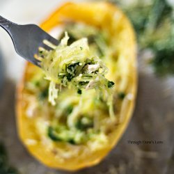 Baked Chicken With Spaghetti Squash