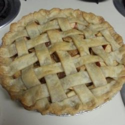 Lattice-crust Apple Pie