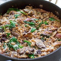 Spinach Mushroom Salad