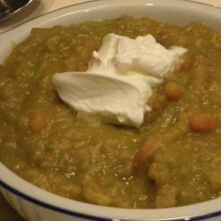 Mom's Southern Style Split Pea Soup