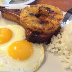 Pineapple Pork Chops and Rice