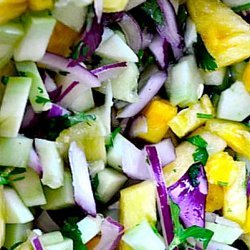 Pineapple-Cucumber Salad