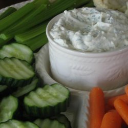 Homemade Vegetable Dip