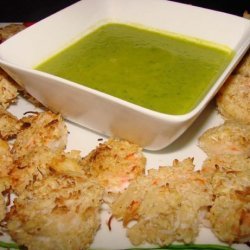 Coconut Lime Shrimp W/ Mango Jalapeno  Dipping Sauce