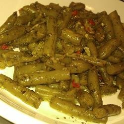 Chinese Peppered Green Beans