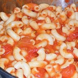 Macaroni and Tomatoes