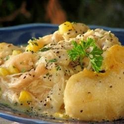 Slow Cooker Chicken and Dumplings