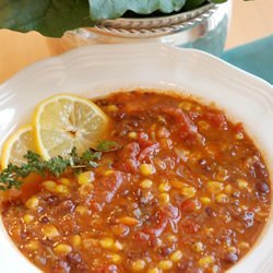 Black Bean Vegetable Soup