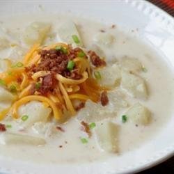 Slow Cooker Creamy Potato Soup