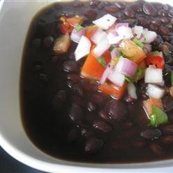 Spicy Slow Cooker Black Bean Soup