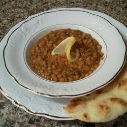 Lentil Soup with Lemon