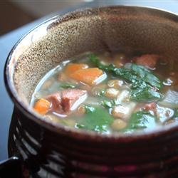 Spinach Lentil Soup