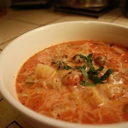 Chunky Tomato Potato Soup