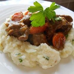 Beer Braised Irish Stew and Colcannon