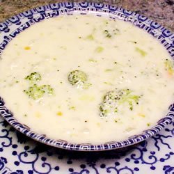 Cheese Soup with Broccoli