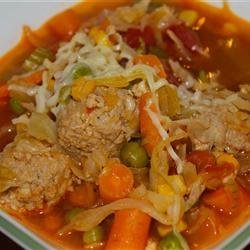 Hearty Meatball Soup II