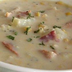 Easy Corn and Crab Chowder