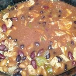 Slow Cooker Sweet Chicken Chili