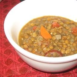 Kris' Lentil Sausage Soup