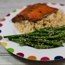 Sesame Roasted Green Beans