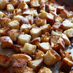 Homemade Sourdough Croutons