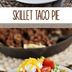 Skillet Taco Pie