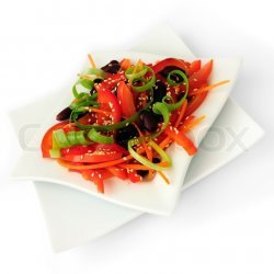 Red Bean Tomato Salad