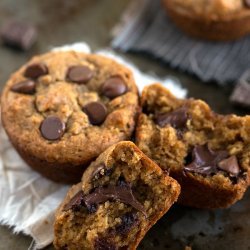 Peanut Butter Banana Muffins