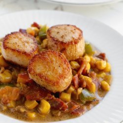 Creamy Corn Scallop