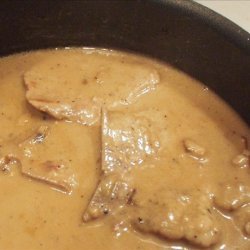 Rick's Pork Chops in Gravy