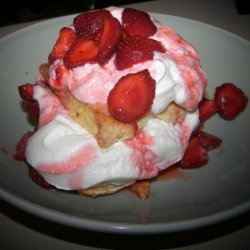 Old Fashioned Strawberry Shortcake with Grand Marnier Cream