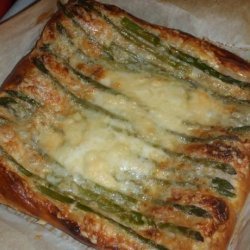 Asparagus Gruyere Tart