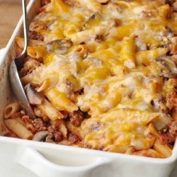 Cheddar Cheesy Pasta Bake