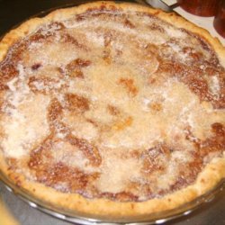 Crumbly Streusel-Y Blueberry Pie