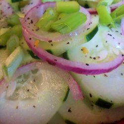 Cucumber and Onion Salad