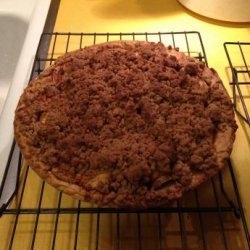 Streusel Crumb Topped Apple Pie