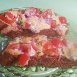 Cheddar Bruschetta