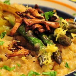 Mushroom Lemon Risotto